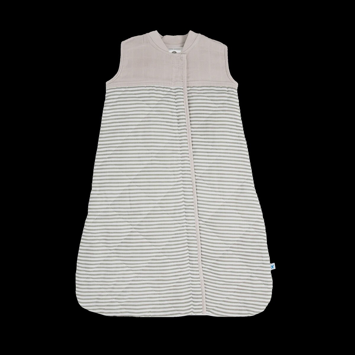 Cotton Muslin Grey Stripe Sleep Bag