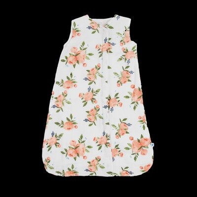 Cotton Muslin Sleep Bag/ Roses