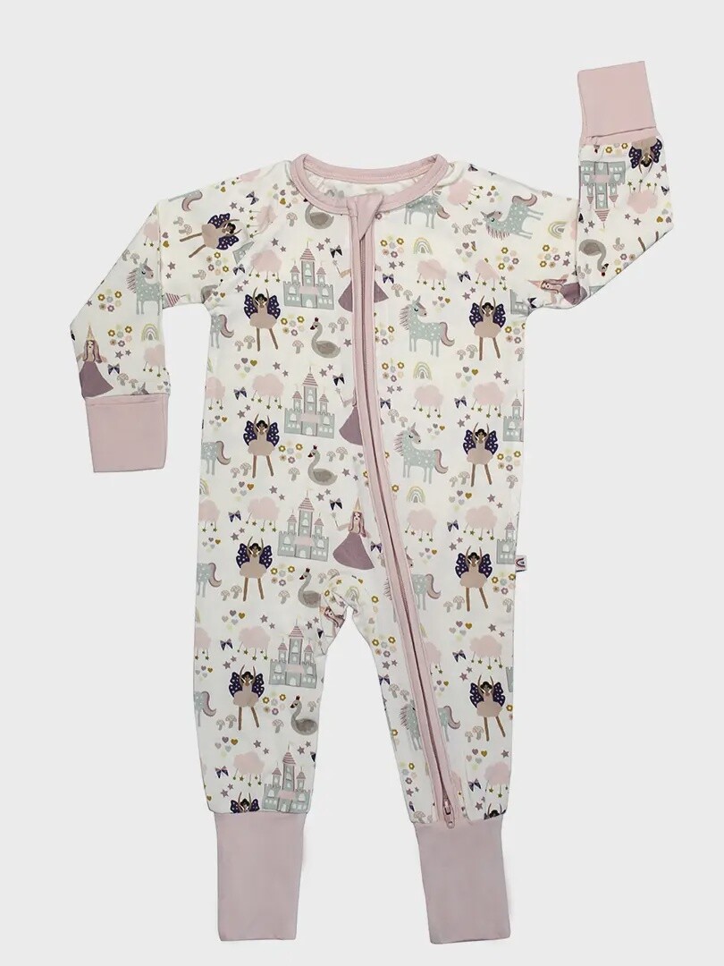 Once Upon A Time Bamboo Convertible Baby Pajama