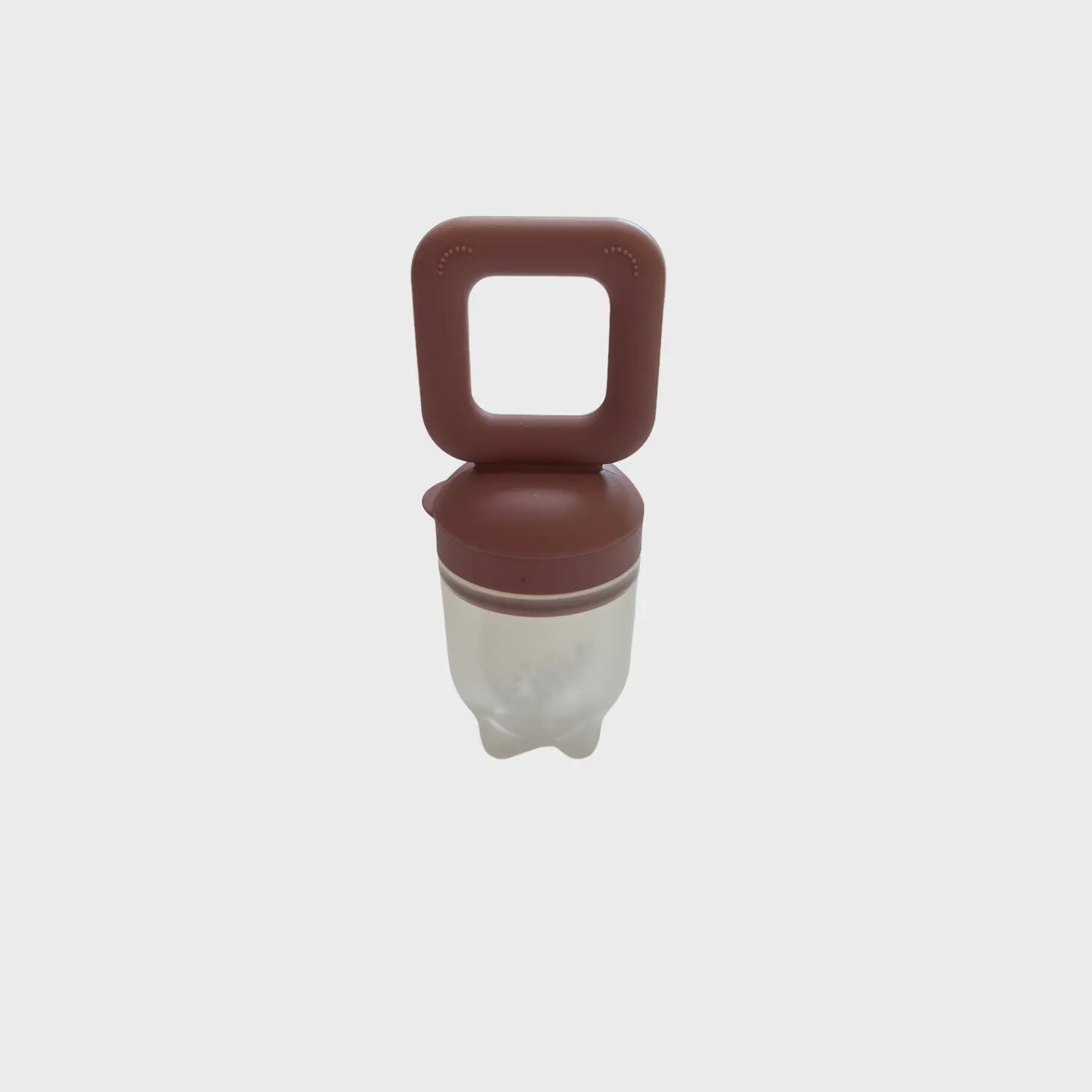 Silicon Fruit Teether-Mauve