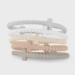 Silicone Jesus Cross Bracelets