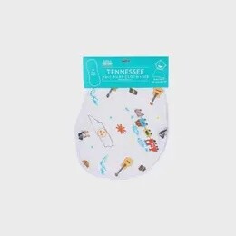 Tennessee Baby 2-in-1 Burp Cloth and Bib (Unisex)