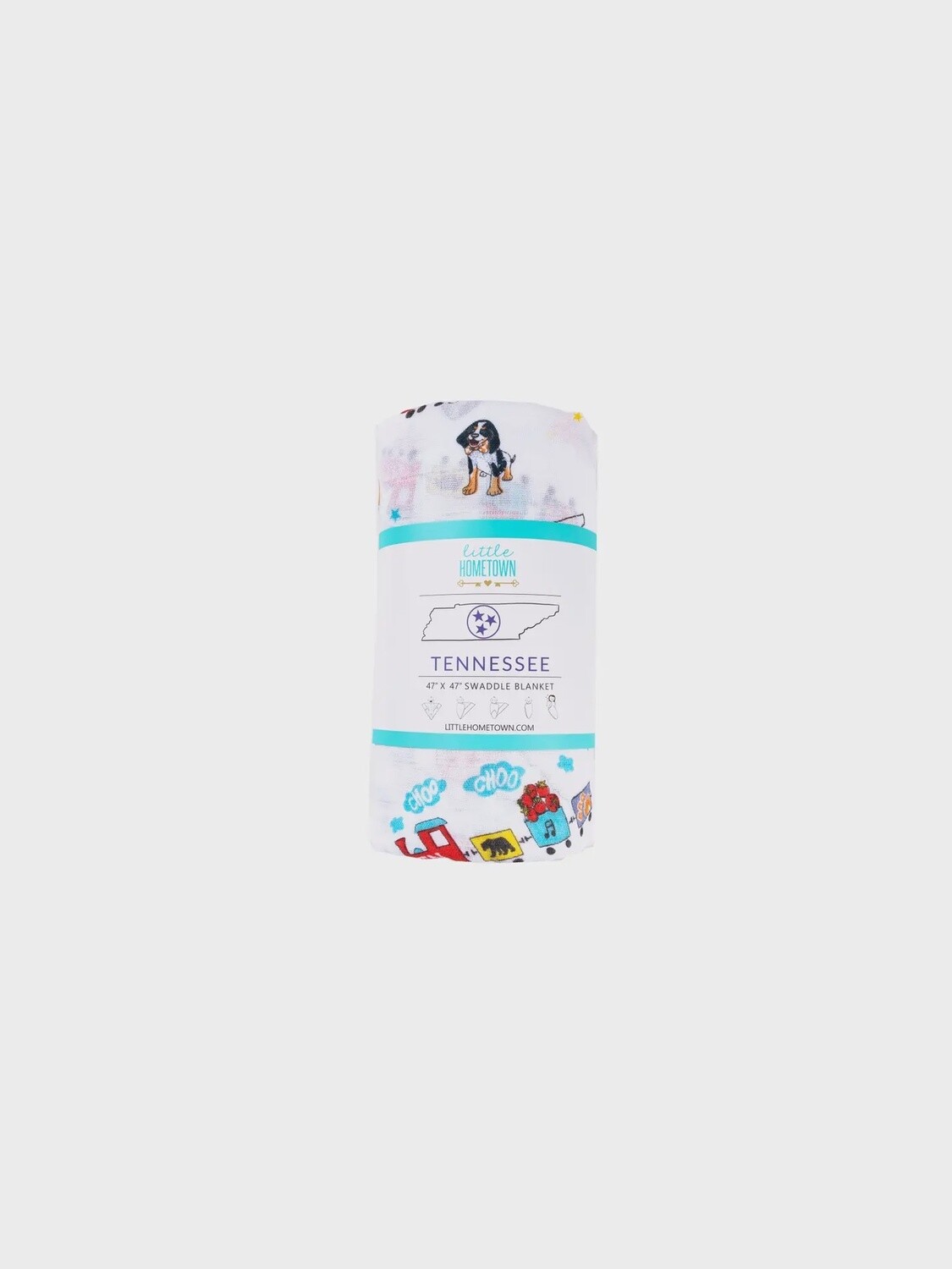 Tennessee Baby Swaddle Blanket (Unisex)