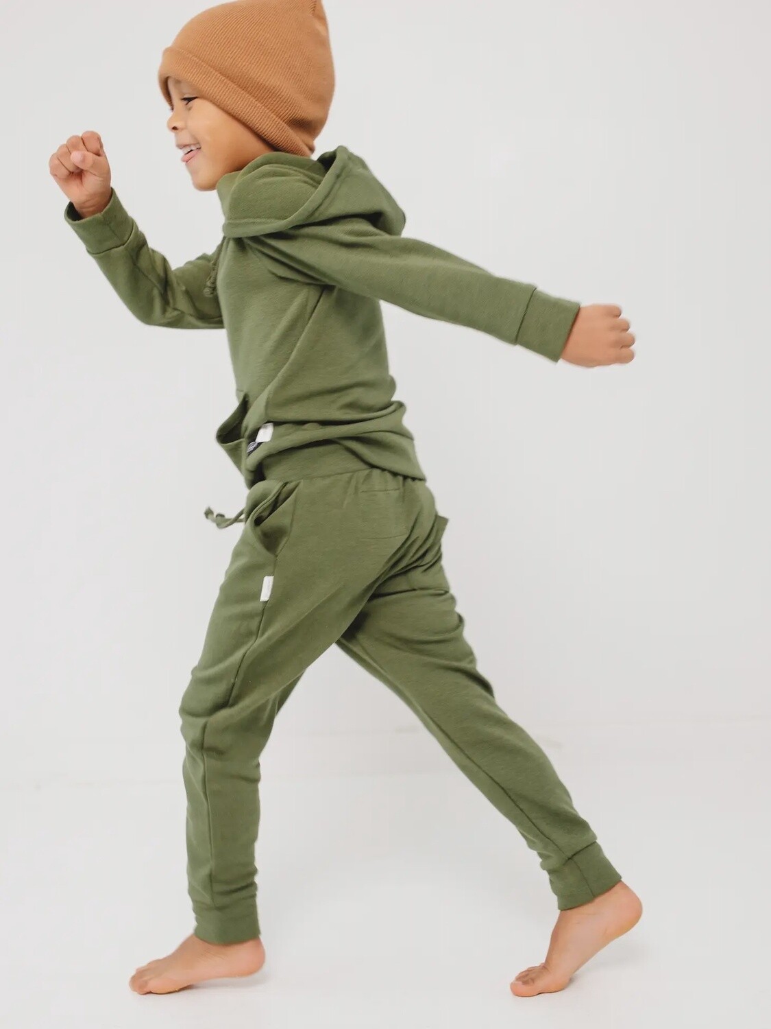 Green Jumpsuit Set