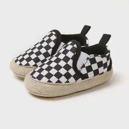 Casual Slip Ons - Checkered
