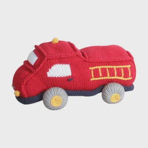 Chuck the Fire Truck Knit Toy