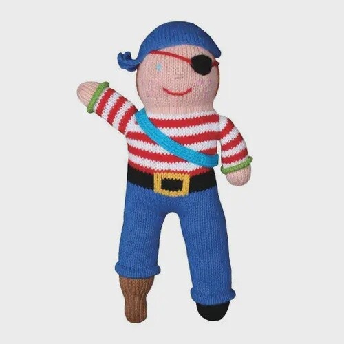Arrr-Nee the Pirate Knit Doll
