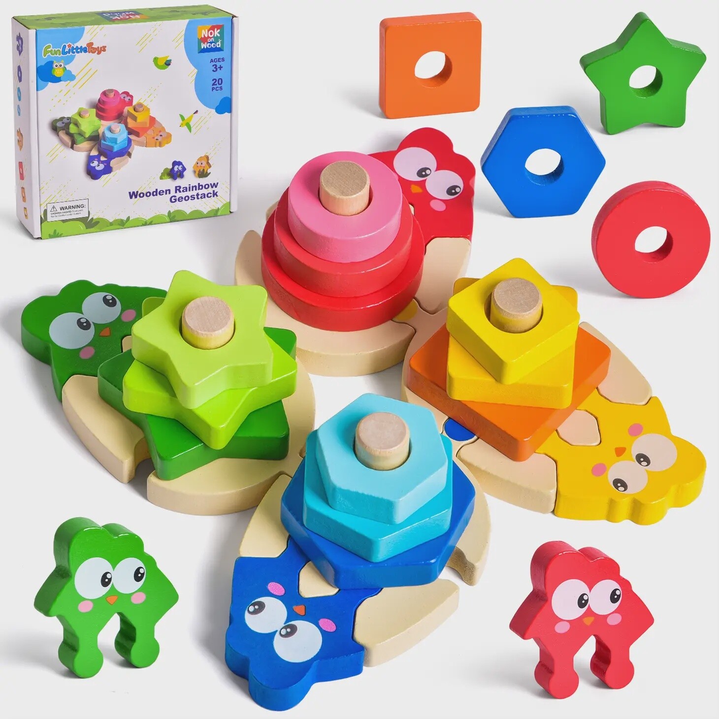 11 Pcs Wooden Pretend Cutting Play Food Toy
