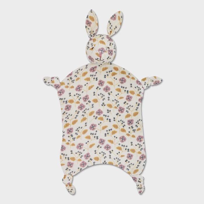 Pink Flower Bunny Lovey
