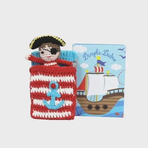Pirate Crochet Dimple Dude