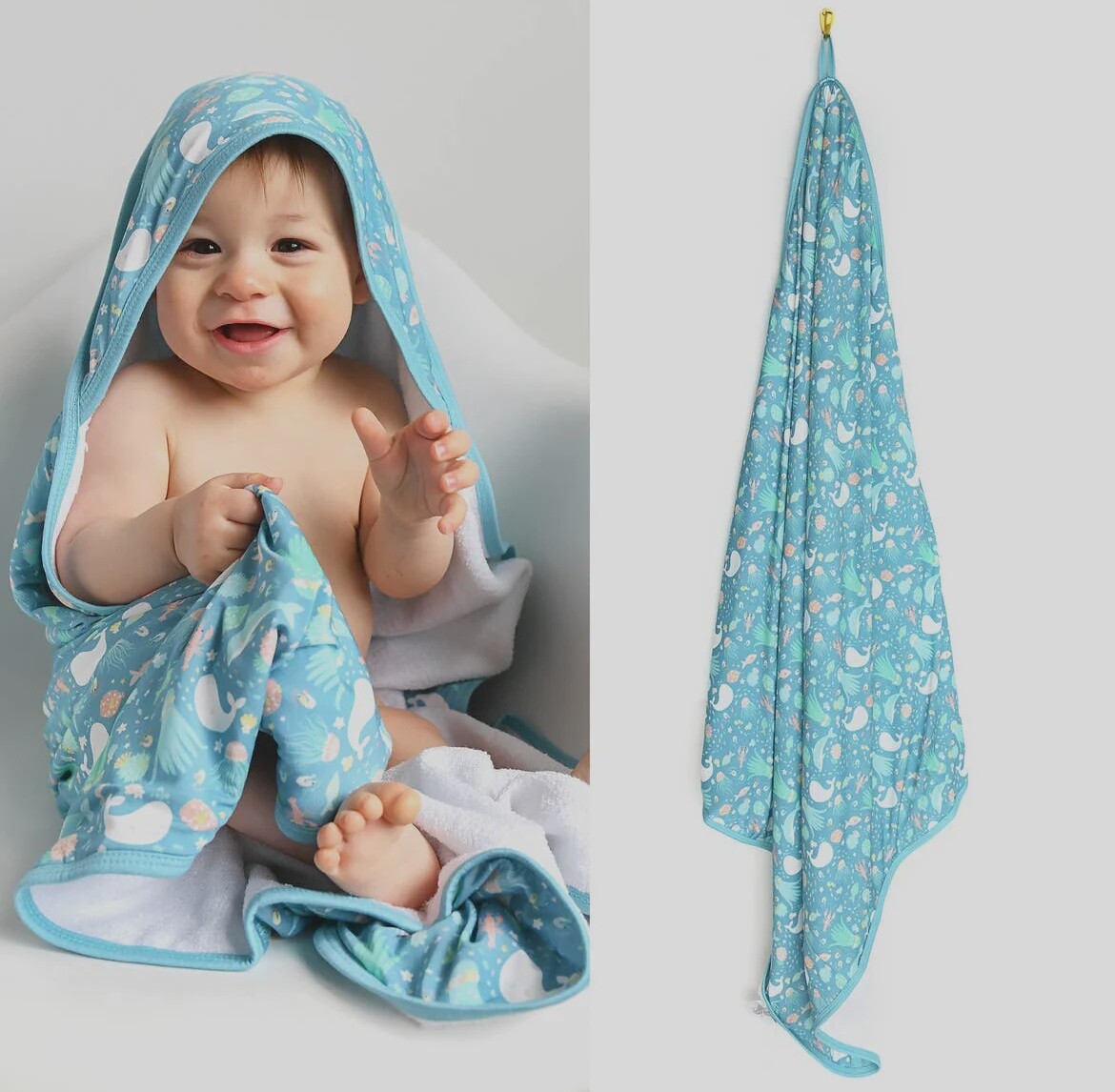 Bree Plush Hooded Towel