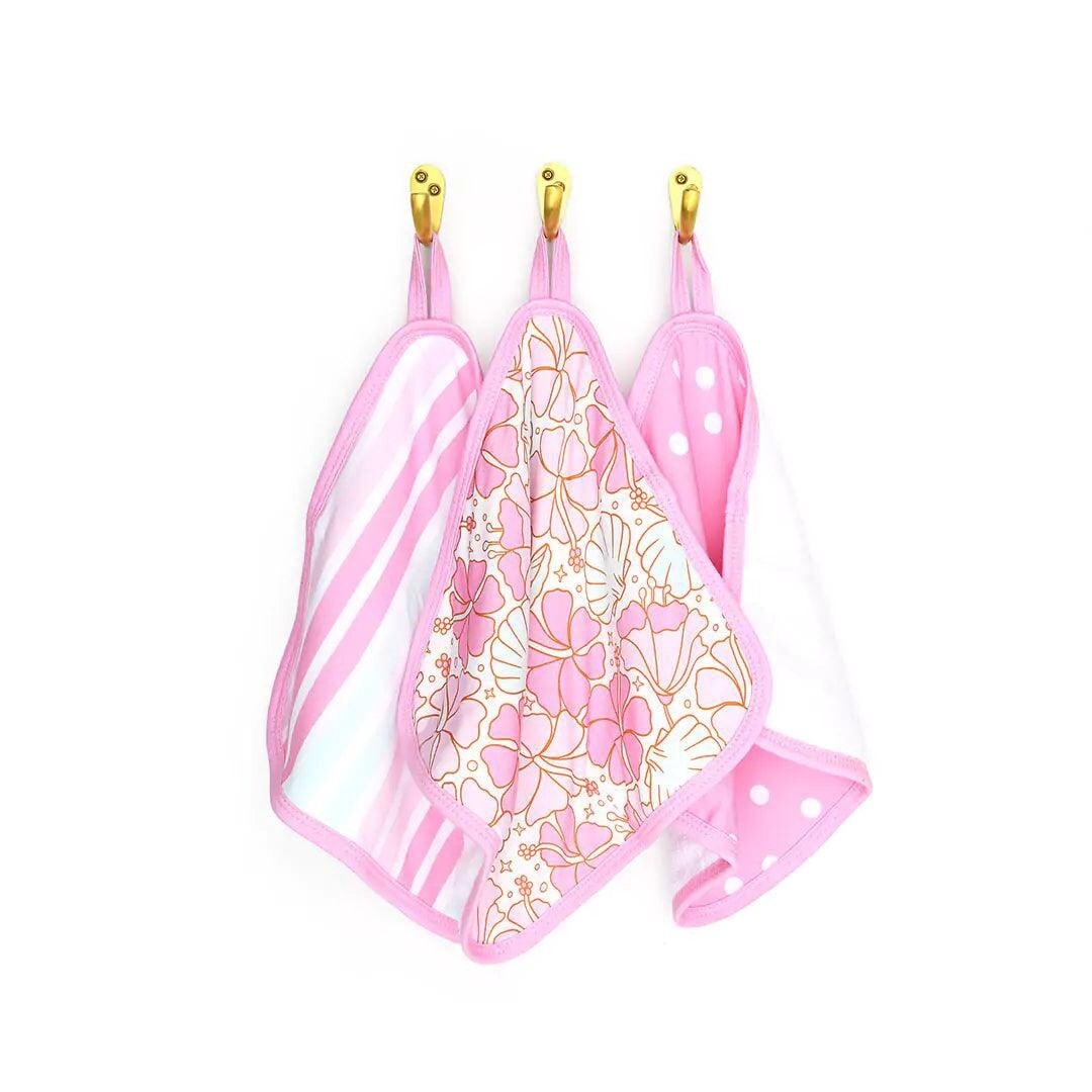 Arielle Plush Wash Cloth Set