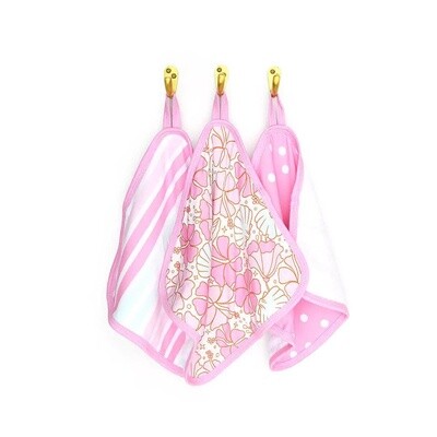 Arielle Plush Wash Cloth Set