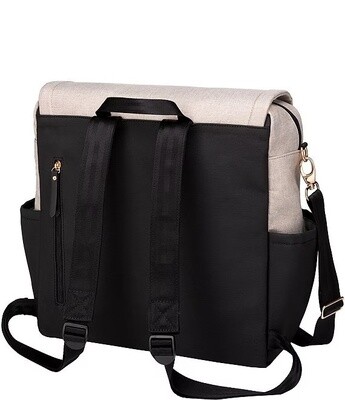Boxy Backpack - Sand/Black