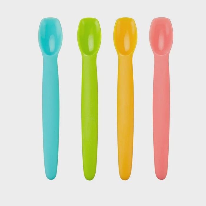 Silicone Baby Spoon with Carrying Case