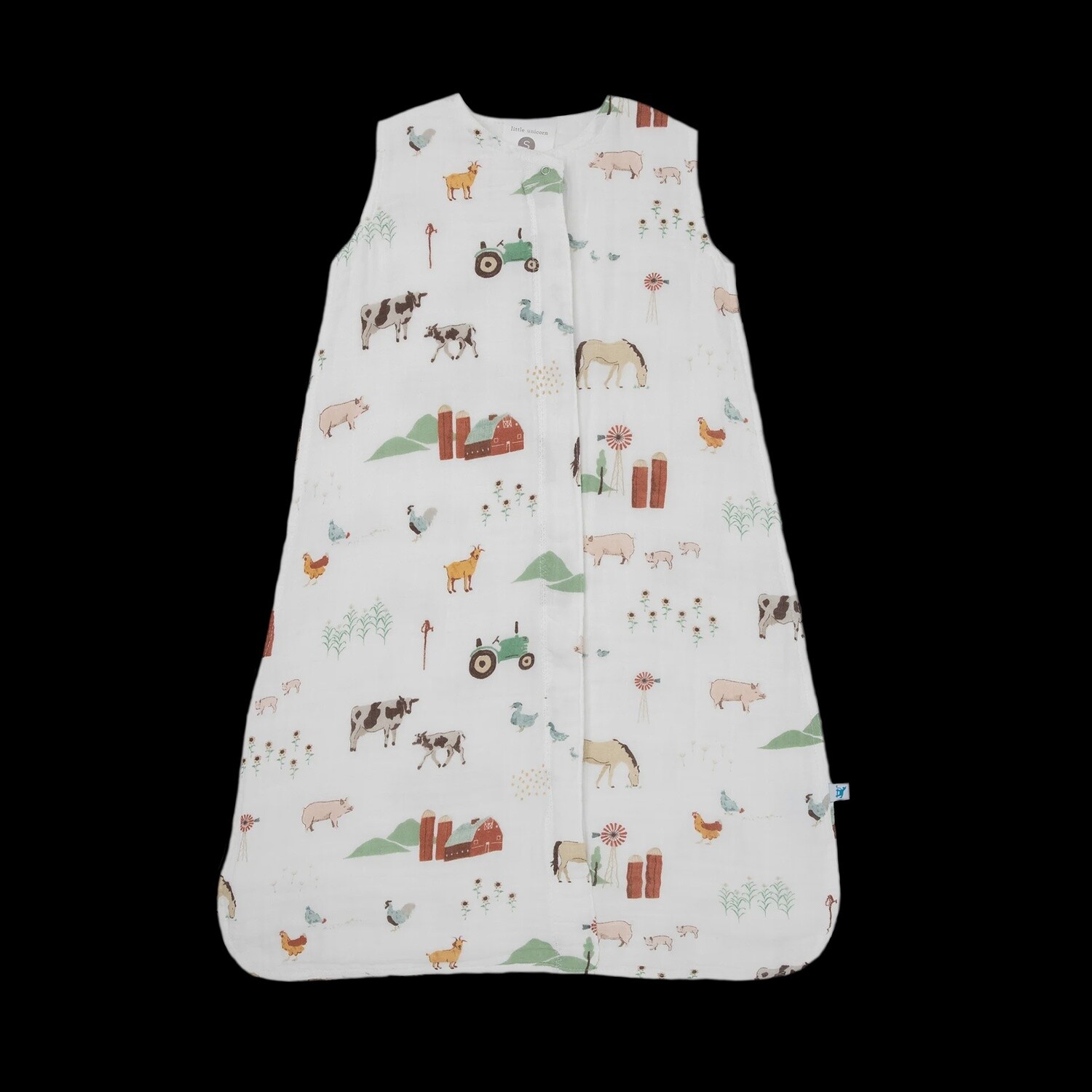 Farmyard Muslin Sleep Sack