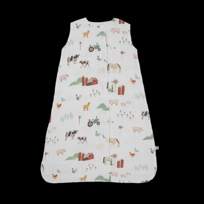 Farmyard Muslin Sleep Sack