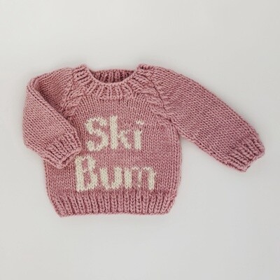 Ski Bum Crew Neck Sweater