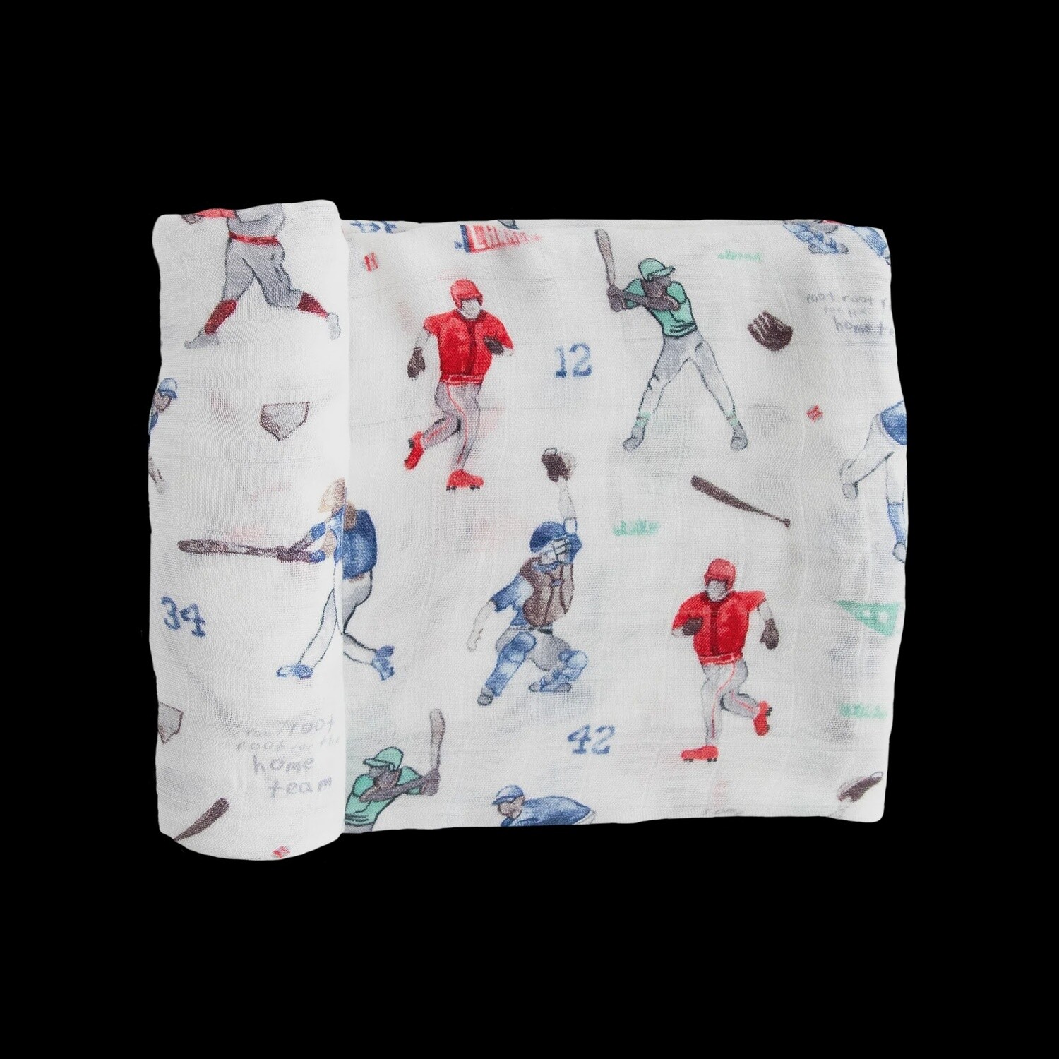 Home Run Deluxe Muslin Baby Quilt