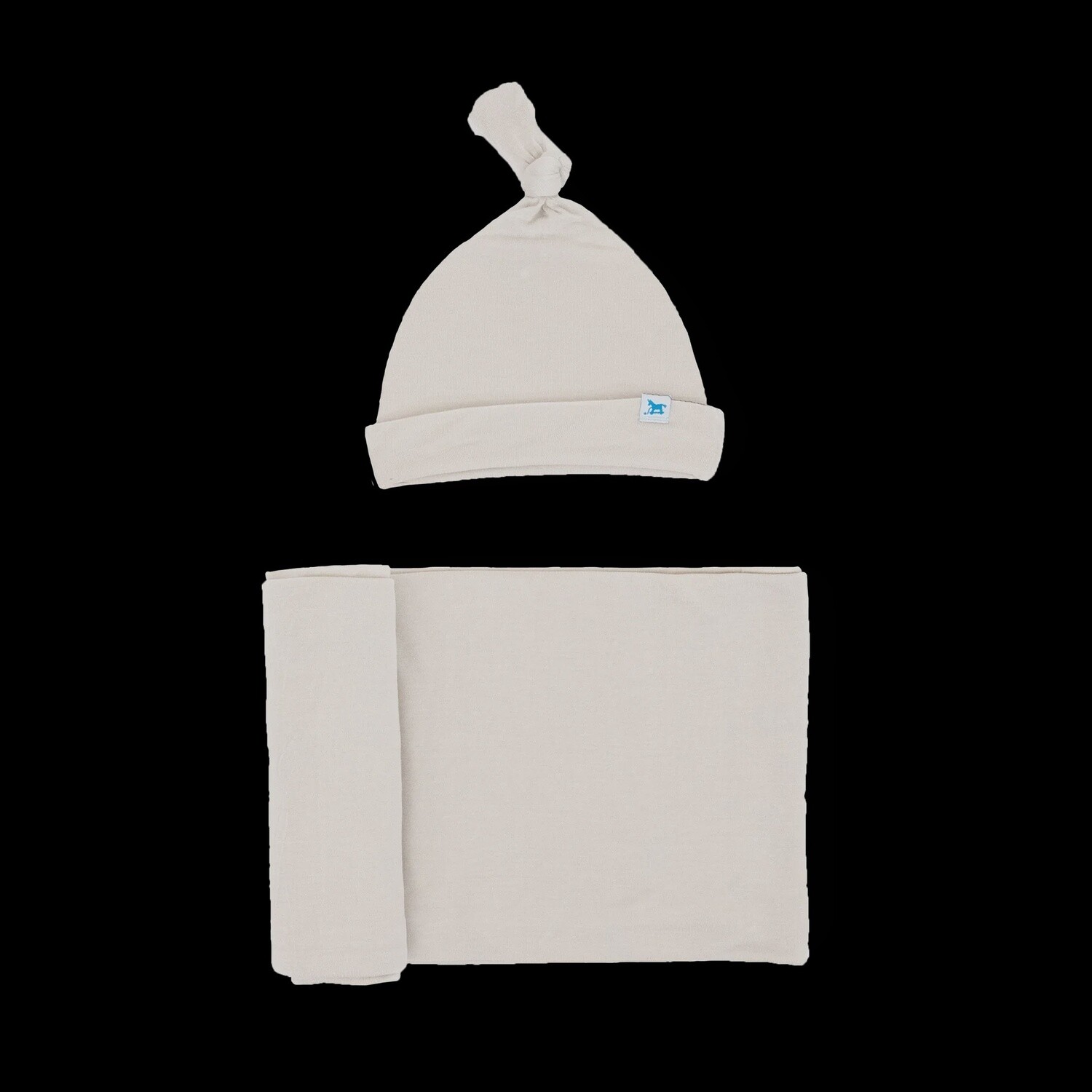 Pebble Muslin Hat and Swaddle Set