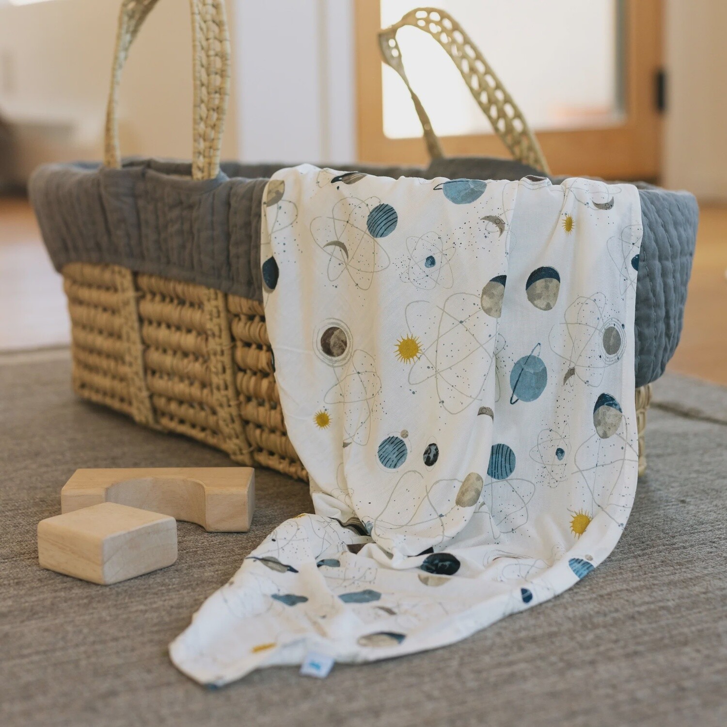 Planet Swaddle Blanket