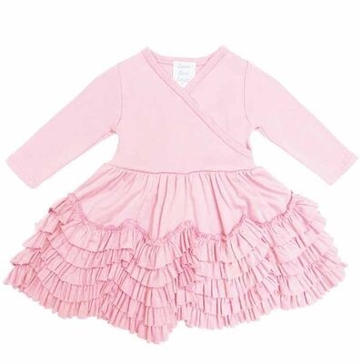Layette Basic-Rose Shadow Jada Dress