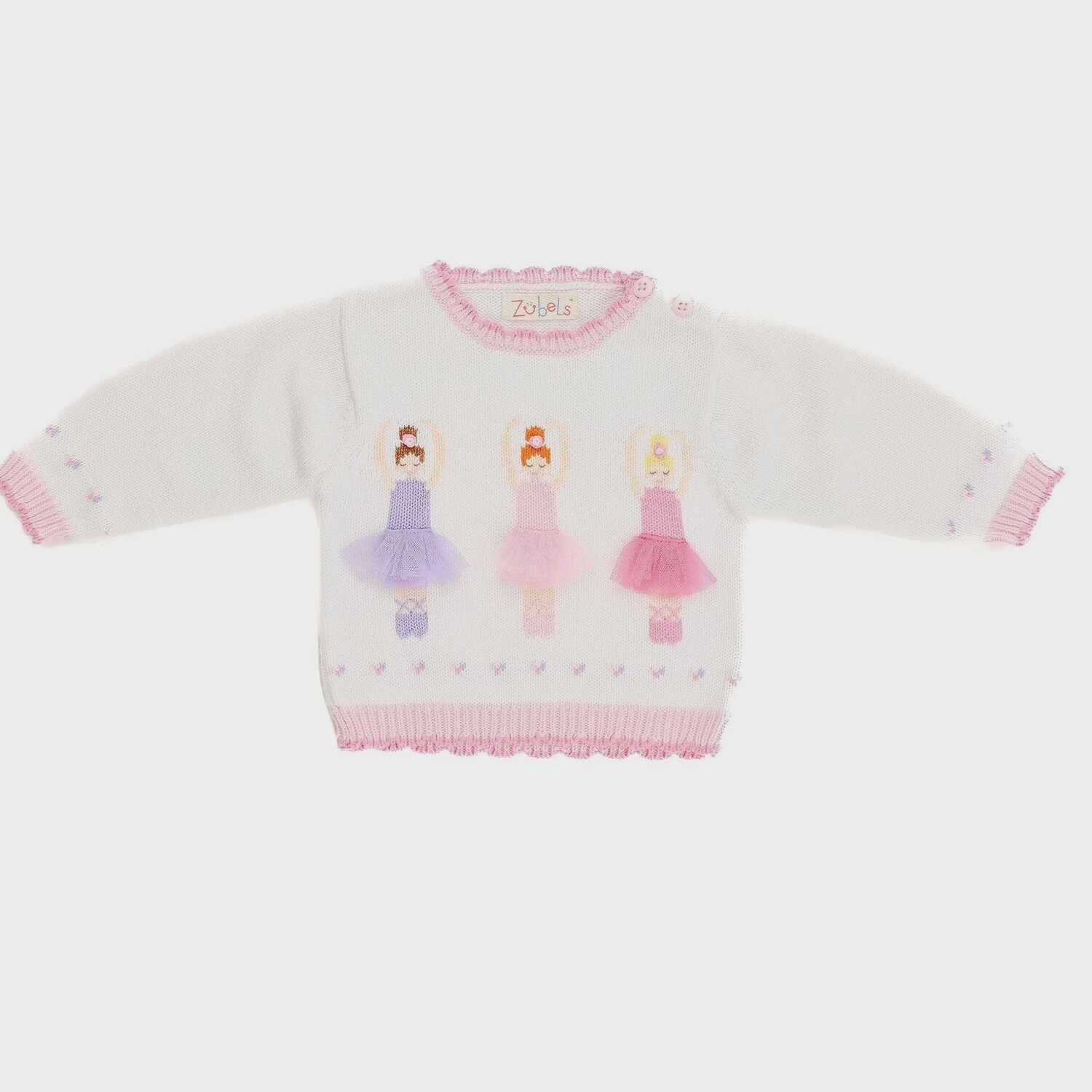 3D Ballerina Knit Sweater