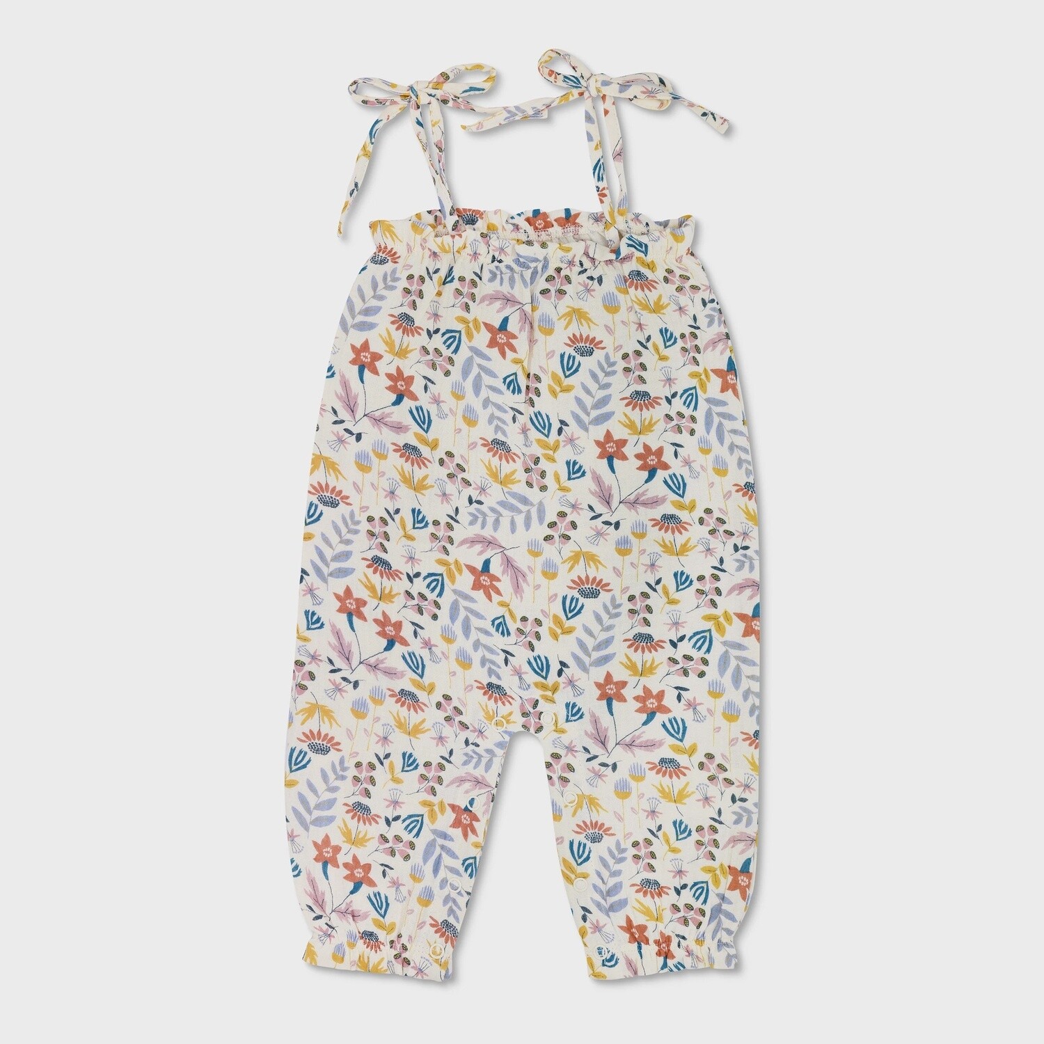 Muslin Tie Shoulder Jumpsuit