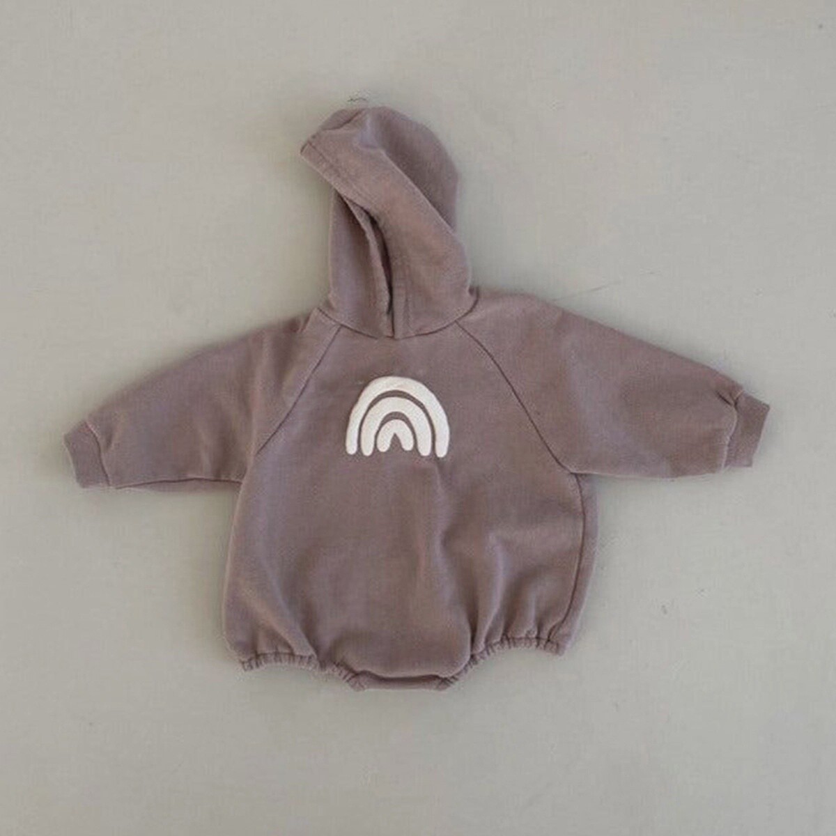 Rainbow Hoodie/ Purple