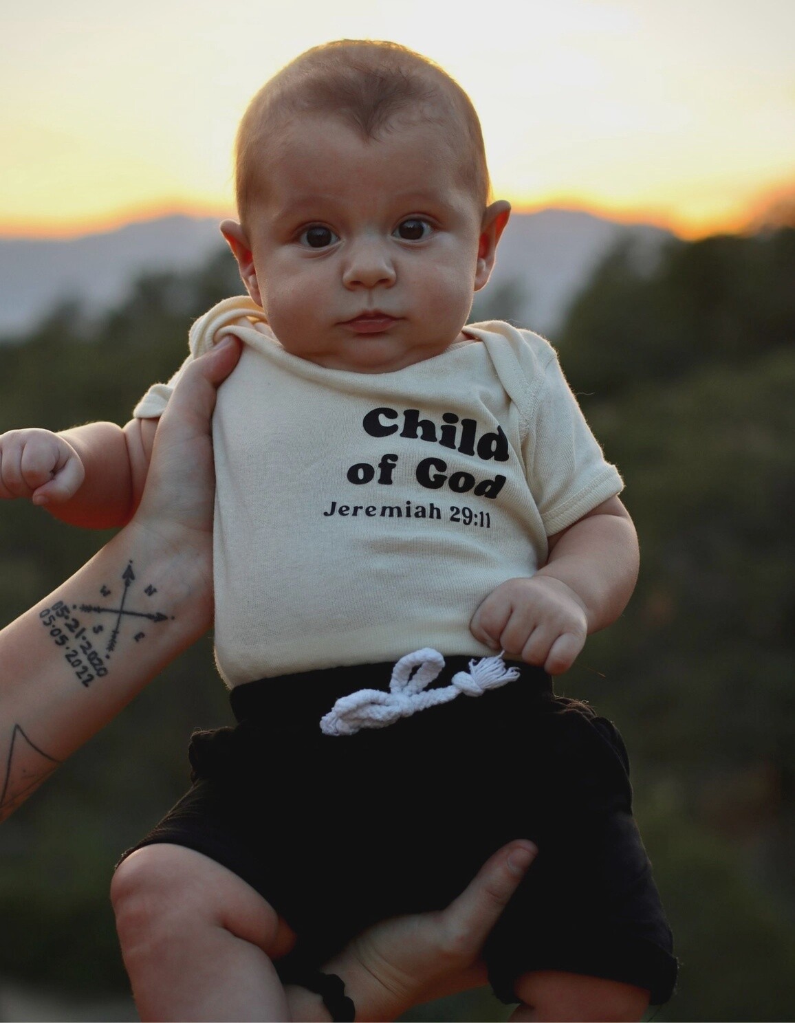 Child of God Baby Bodysuit
