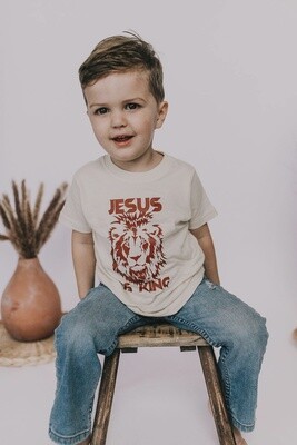 Jesus Is King Tshirt For Kids