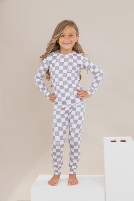 Check It Out Kids Bamboo 2pc Pajamas Lavender