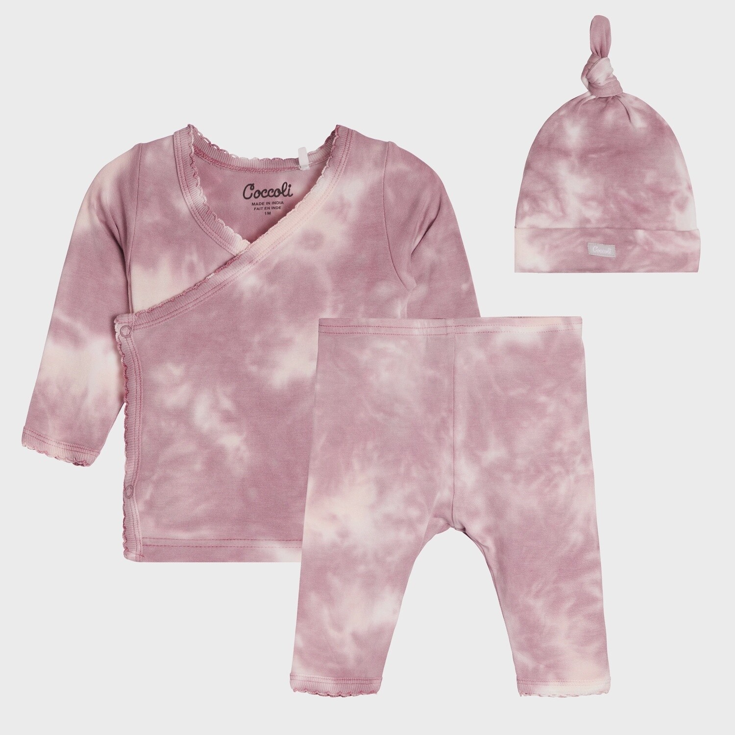 Modal Take Me Home Set-Mauve Tie Dye