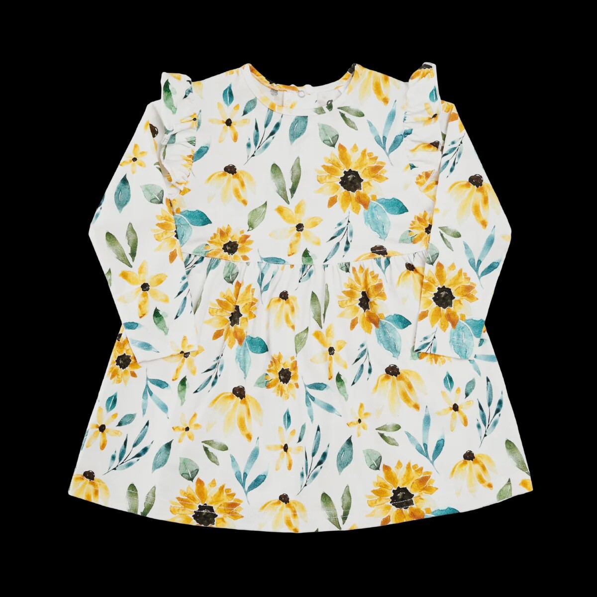 Cotton Modal Sunflower Dress