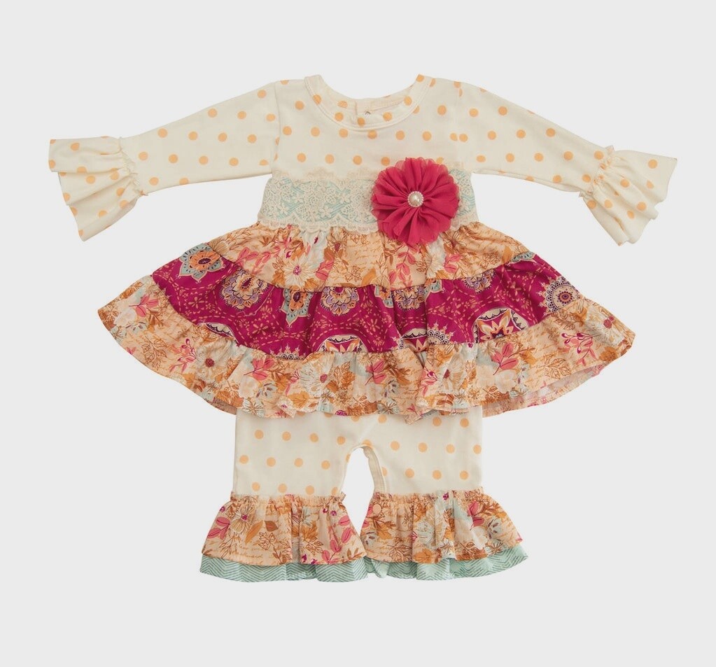 Amber Dreams Baby Romper
