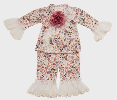Harvest Dream Baby Girl Criss Cross Set