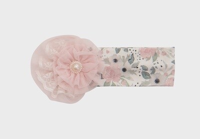 Watercolor Bloom Girl Headband