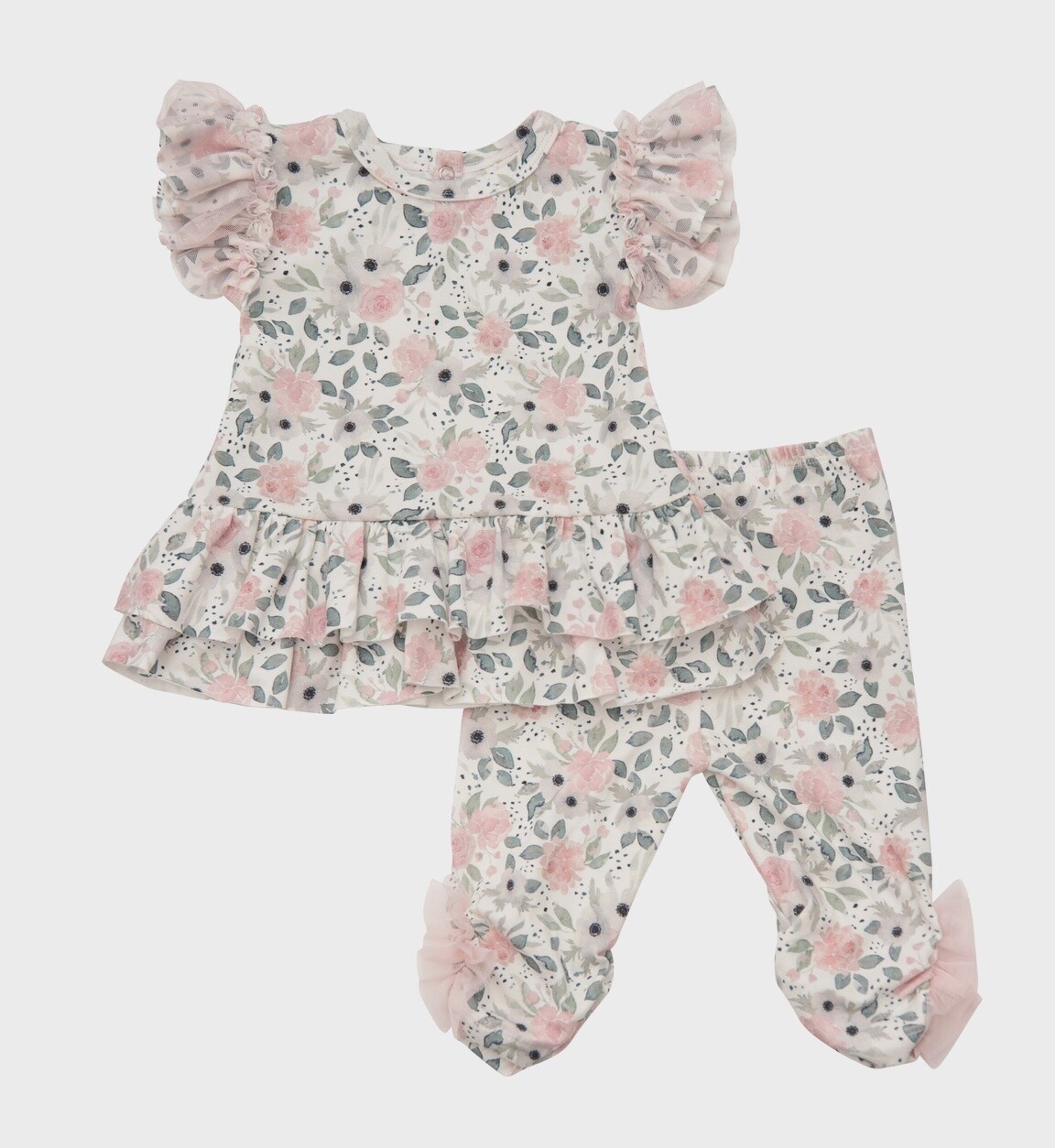 Watercolor Bloom Swing Set