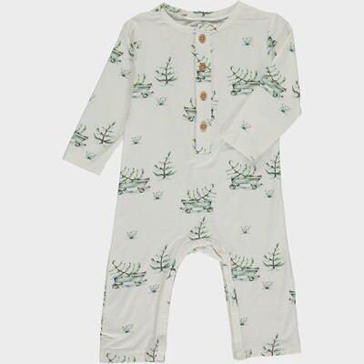 Winter Wagon Romper