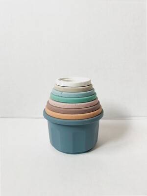 Silicone Stacking Cup Toy