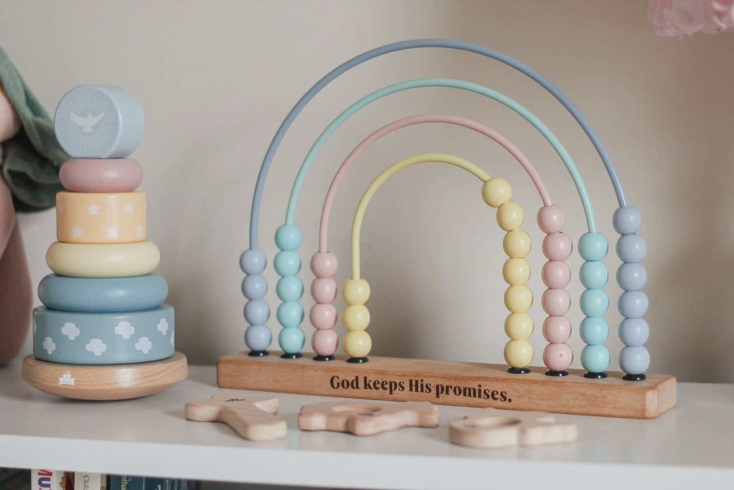 God’s Promise Wooden Abacus