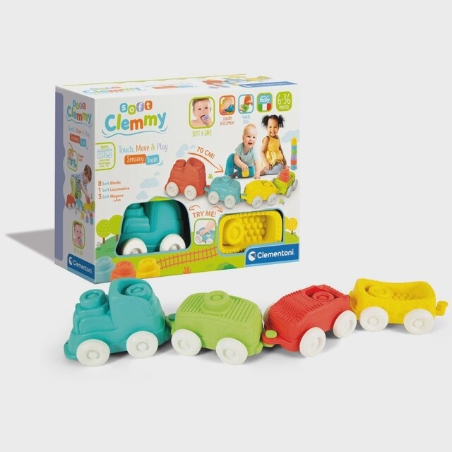 Soft Clemmy Sensory Train