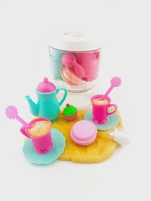 Tea Party (Shortbread Cookie) Play Dough-To-Go Kit
