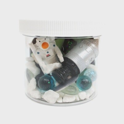 Space (Rocky Road) Play Dough-To-Go Kit