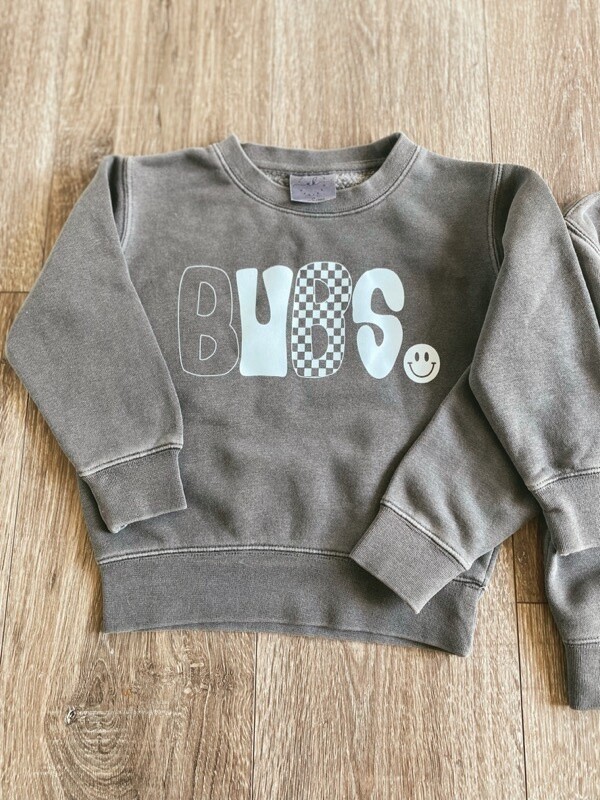 Bubs crewneck with smile