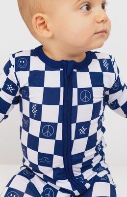 Check It Out with Smiley Zipper Pajama