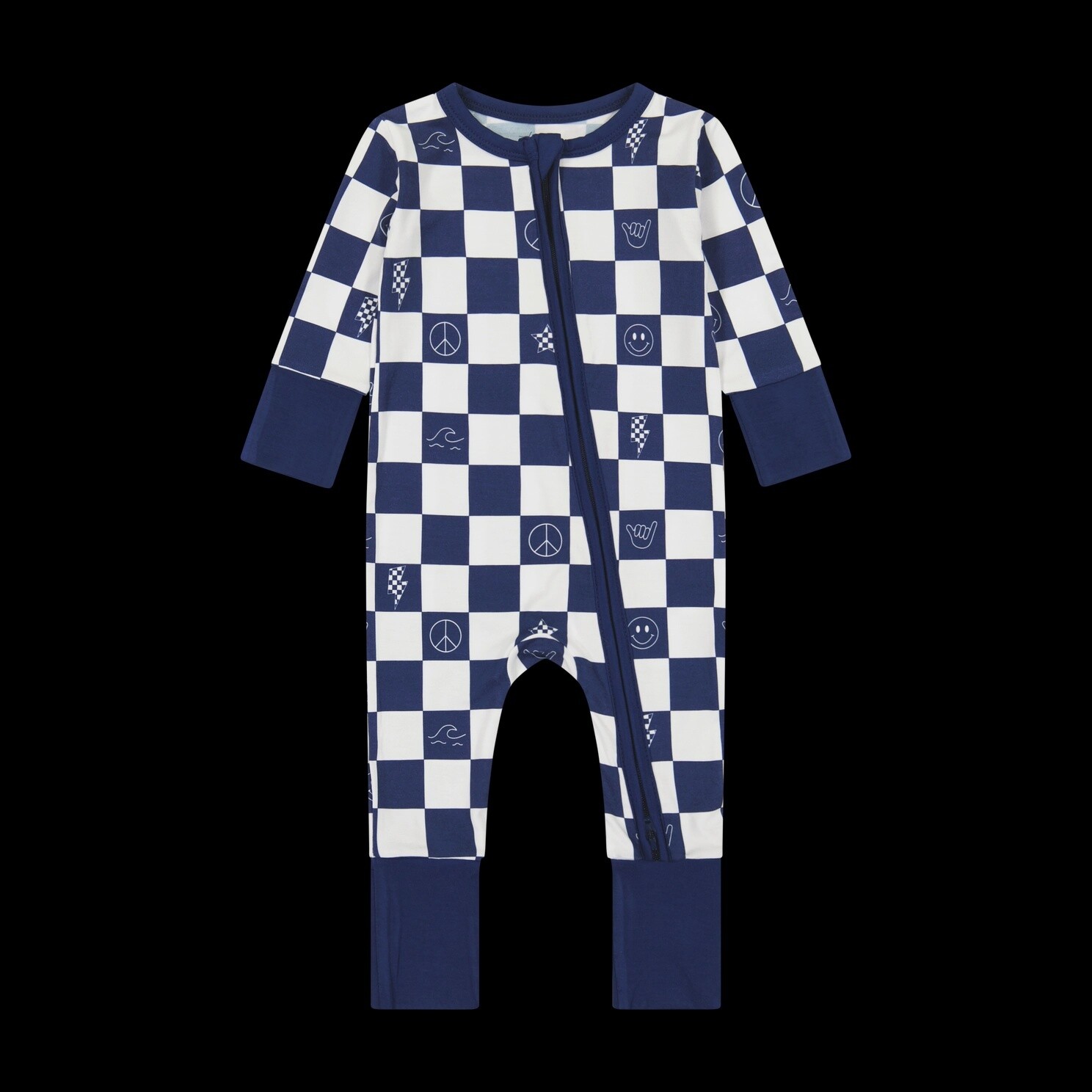 Check It Out with Smiley Zipper Pajama
