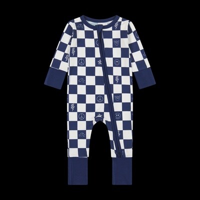 Check It Out with Smiley Zipper Pajama