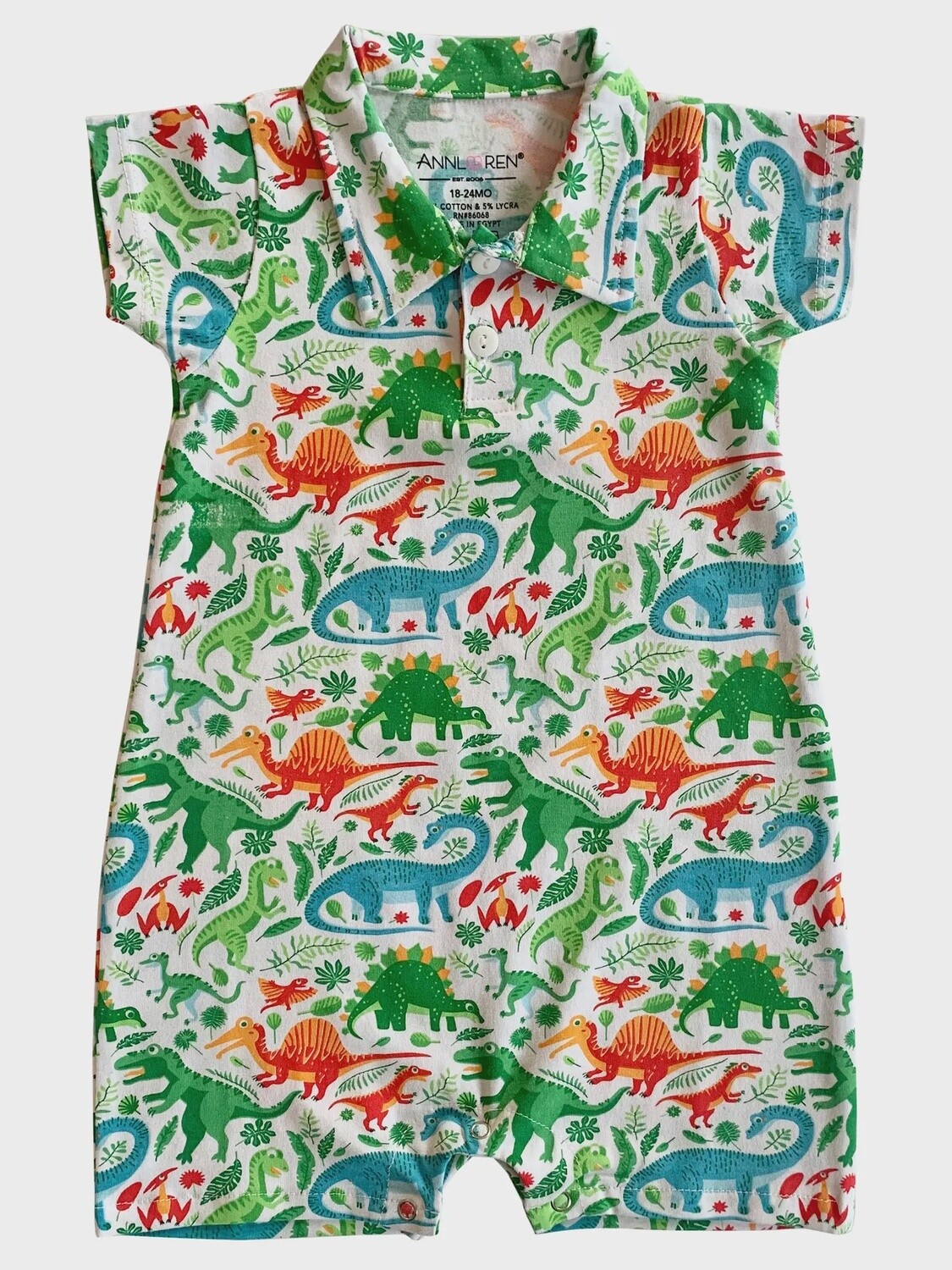 Dinosaur Baby Boys Pollo Romper Toddler Jumpsuit Coveralls