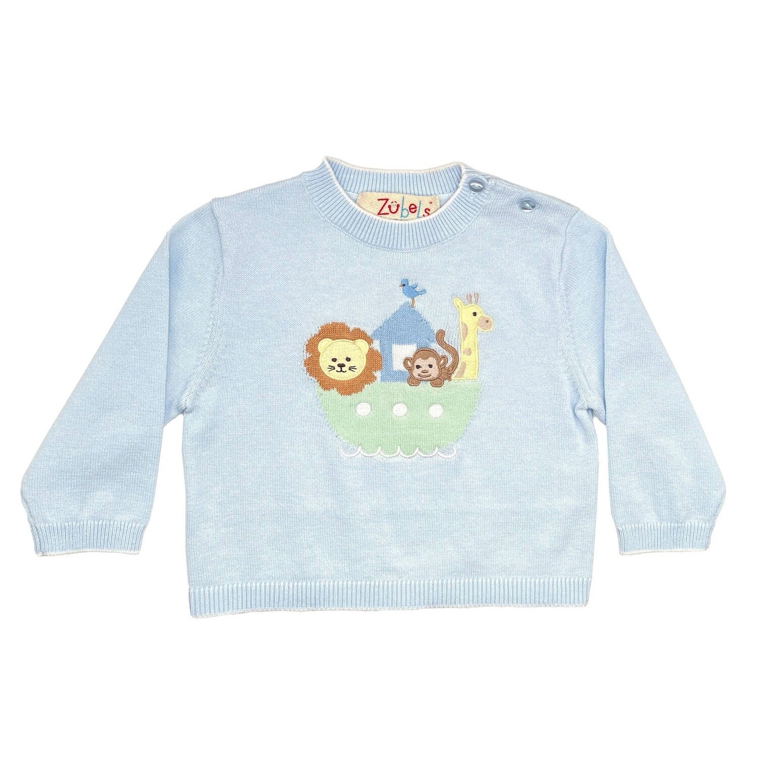 Noah’s Ark Lightweight Knit Sweater